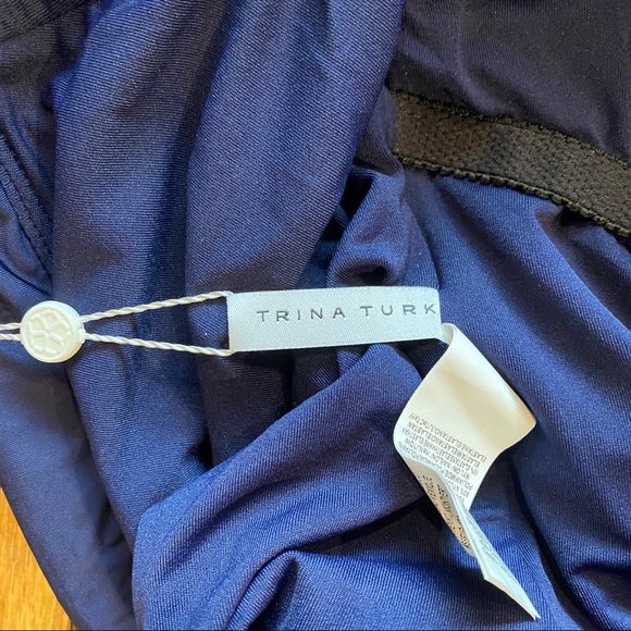 NEW WOT and never worn! Trina Turk Off The Shoulder One Piece Swimsuit 8 - Picture 5 of 8